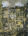 Yannis Psychopedis, Ypsilantou Str., 1962, oil, 54 x 44 cm