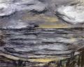 Yannis Psychopedis, The sea, 1962, oil, 44 x 54 cm